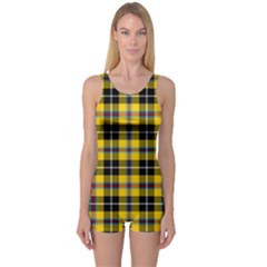 Cornish National Tartan One Piece Boyleg Swimsuit by impacteesstreetwearfour