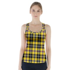 Cornish National Tartan Racer Back Sports Top by impacteesstreetwearfour