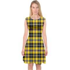 Cornish National Tartan Capsleeve Midi Dress by impacteesstreetwearfour