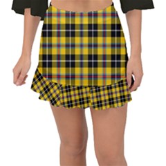 Cornish National Tartan Fishtail Mini Chiffon Skirt by impacteesstreetwearfour