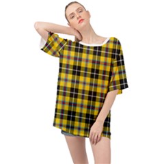 Cornish National Tartan Oversized Chiffon Top by impacteesstreetwearfour