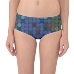 Zappwaits Mid-Waist Bikini Bottoms