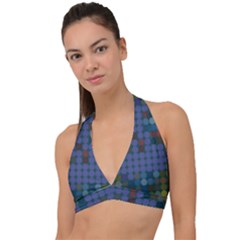 Zappwaits Halter Plunge Bikini Top