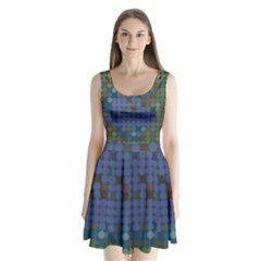 Zappwaits Split Back Mini Dress 