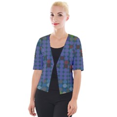 Zappwaits Cropped Button Cardigan