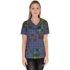 Zappwaits Women s V-neck Scrub Top by zappwaits