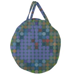 Zappwaits Giant Round Zipper Tote