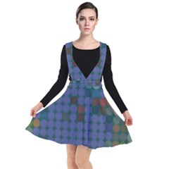 Zappwaits Plunge Pinafore Dress