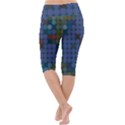 Zappwaits Lightweight Velour Cropped Yoga Leggings View4