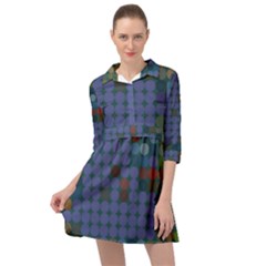 Zappwaits Mini Skater Shirt Dress