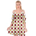 Apple Polkadots Cutout Spaghetti Strap Chiffon Dress View1