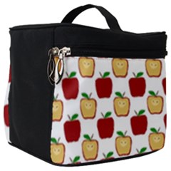 Apple Polkadots Make Up Travel Bag (big) by bloomingvinedesign