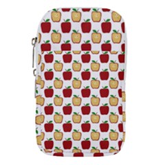 Apple Polkadots Waist Pouch (small) by bloomingvinedesign