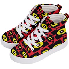 Rby 50 Kids  Hi-top Skate Sneakers by ArtworkByPatrick