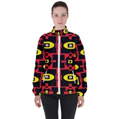 Rby 50 Women s High Neck Windbreaker by ArtworkByPatrick