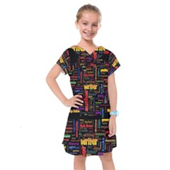 Writer Kids  Drop Waist Dress by ArtworkByPatrick