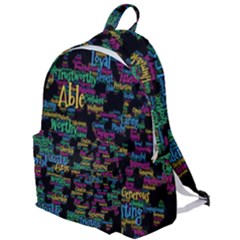 Affirmations The Plain Backpack by ArtworkByPatrick