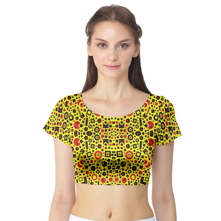 Rby 52 Short Sleeve Crop Top