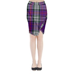 Culloden Dress Tartan Midi Wrap Pencil Skirt