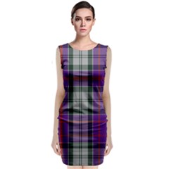 Culloden Dress Tartan Sleeveless Velvet Midi Dress by impacteesstreetwearfour