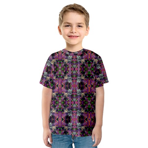 Abstract 1 1 Kids  Sport Mesh Tee by ArtworkByPatrick