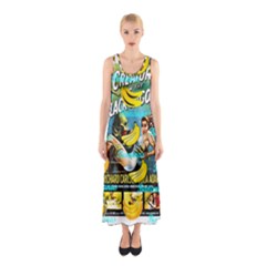 Creature From The Black Lagoon Bananas Sleeveless Maxi Dress by cypryanus