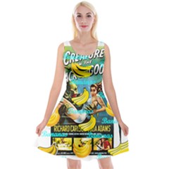 Creature From The Black Lagoon Bananas Reversible Velvet Sleeveless Dress