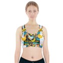 Creature From The Black Lagoon Bananas Sports Bra With Pocket View1