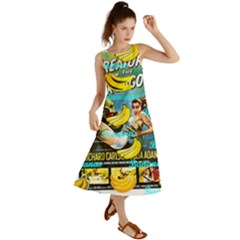 Creature From The Black Lagoon Bananas Summer Maxi Dress by cypryanus