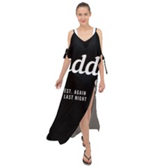 Zaddy Maxi Chiffon Cover Up Dress