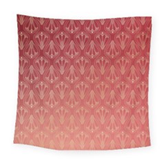 Red Gold Art Decor Square Tapestry (large) by HermanTelo