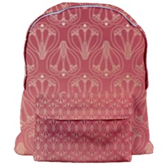 Red Gold Art Decor Giant Full Print Backpack