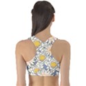 Flowers Pattern Lotus Lily Sports Bra View2