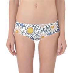 Flowers Pattern Lotus Lily Classic Bikini Bottoms by HermanTelo