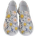 Flowers Pattern Lotus Lily Men s Lightweight Slip Ons View1