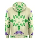 Thistle Flower Purple Thorny Flora Men s Zipper Hoodie View2