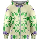 Thistle Flower Purple Thorny Flora Kids  Zipper Hoodie Without Drawstring View1