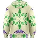 Thistle Flower Purple Thorny Flora Kids  Zipper Hoodie Without Drawstring View2