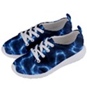 Lightning Electricity Pattern Blue Women s Lightweight Sports Shoes View2