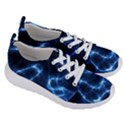 Lightning Electricity Pattern Blue Women s Lightweight Sports Shoes View3