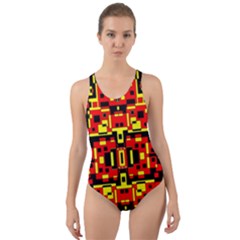 Rby-8-7-53 Cut-out Back One Piece Swimsuit by ArtworkByPatrick