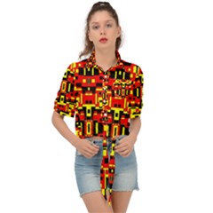 Rby-8-7-53 Tie Front Shirt  by ArtworkByPatrick