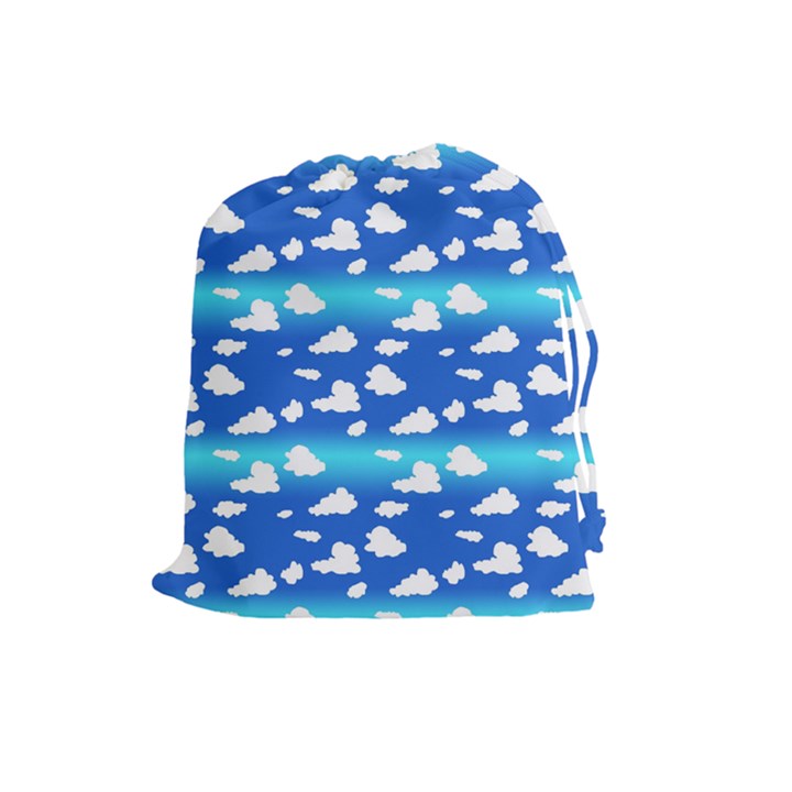 Clouds Drawstring Pouch (Large)