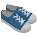 Shark Pattern Kids  Low Top Canvas Sneakers View3