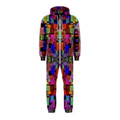 Abstract-a-4 Hooded Jumpsuit (kids)