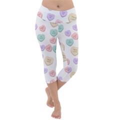 Untitled Design Lightweight Velour Capri Yoga Leggings by Lullaby