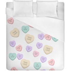 Hearts Duvet Cover (california King Size)