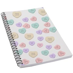 Hearts 5 5  X 8 5  Notebook by Lullaby