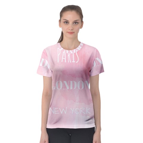 Paris Women s Sport Mesh Tee by Lullaby