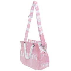 Paris Rope Handles Shoulder Strap Bag by Lullaby